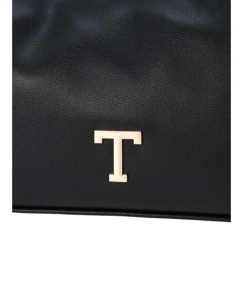 Te chichi（テチチ）の「Tメタルワンハンドルバッグ（ハンドバッグ・レディース・ブラック/オフホワイト・F）」の13枚目の写真