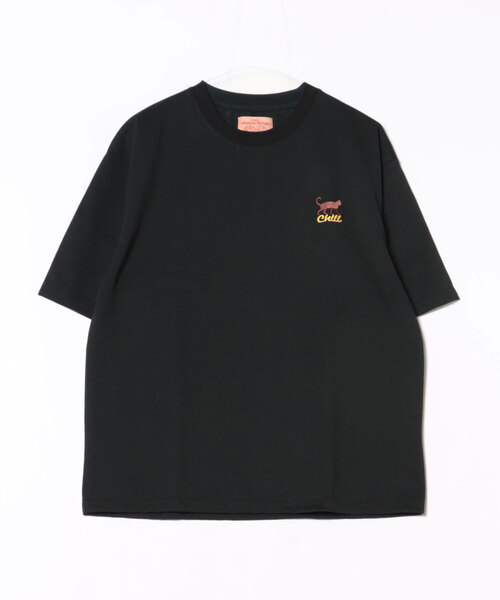 CORISCO(コリスコ)の「チルムーンアニマル柄TEE(M1)(Tシャツ/カットソー・メンズ・ホワイト/チャコールグレー/オートミール/ブラック・MEDIUM/X-LARGE/LARGE)」の14枚目の写真