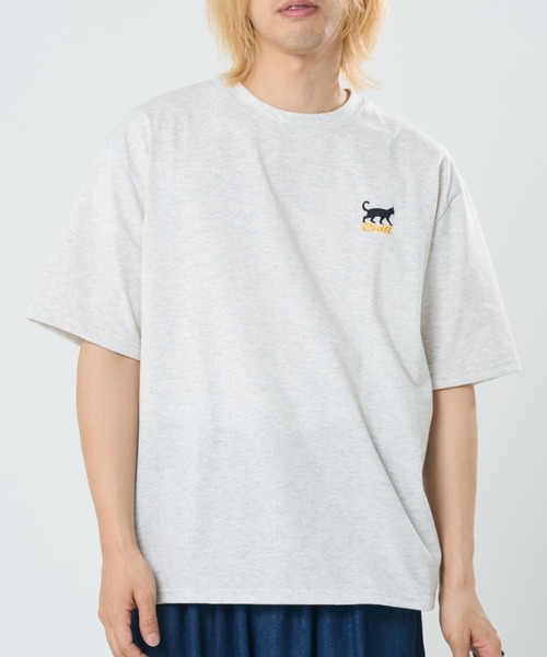 CORISCO(コリスコ)の「チルムーンアニマル柄TEE(M1)(Tシャツ/カットソー・メンズ・ホワイト/チャコールグレー/オートミール/ブラック・MEDIUM/X-LARGE/LARGE)」の21枚目の写真