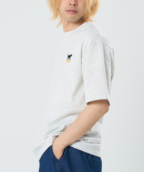 CORISCO(コリスコ)の「チルムーンアニマル柄TEE(M1)(Tシャツ/カットソー・メンズ・ホワイト/チャコールグレー/オートミール/ブラック・MEDIUM/X-LARGE/LARGE)」の22枚目の写真