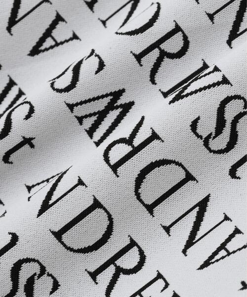 St ANDREWS（セントアンドリュース）の「【St ANDREWS】ダブルロゴジャガード半袖ポロ（ポロシャツ・レディース・ブラック/ホワイト・M/S）」の21枚目の写真