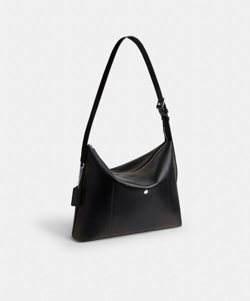 COACH(コーチ)の「モット メッセンジャー バッグ 38・ラブド レザー(メッセンジャーバッグ・メンズ・ブラック系その他・ONE)」の6枚目の写真