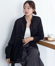 WEGO | WEGO/【26年春夏新作】シアーシャツ(シャツ/ブラウス)