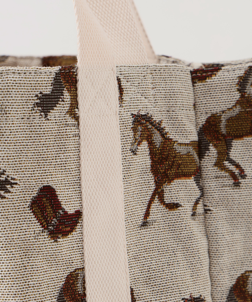 FRAMeWORK(フレームワーク)の「≪追加≫PAYDAY/ペイデイ JACQUARD HORSE トート(トートバッグ・レディース・ホワイト・FREE)」の16枚目の写真