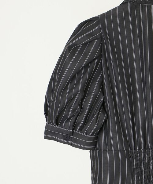 MAJESTIC LEGON（マジェスティックレゴン）の「サイドレースアップシャツワンピース（シャツワンピース・レディース・ブラック/ブラック系その他/ブラック系その他2/ホワイト系その他/ホワイト系その他2・LARGE/X-SMALL/MEDIUM/SMALL）」の20枚目の写真