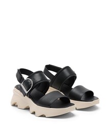 【⭐︎美品⭐︎】SOREL ウェッジソールサンダル　ブラック　36 SOREL｜ソレル（レディース）のサンダル（ブラック/黒色系・スポーツ