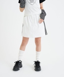 PINK-latte | ラインストレッチ台形スカート(スカート)