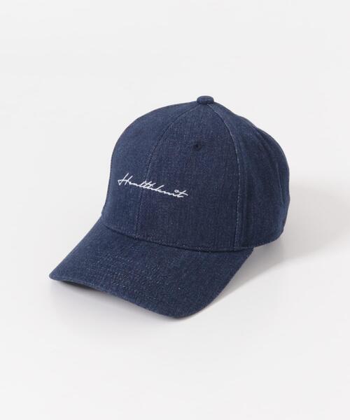 ITEMS URBANRESEARCH（アイテムズ アーバンリサーチ）の「Healthknit　ロゴ刺繍 CAP（キャップ・メンズ・ライトグレー/ブラック/ベージュ/インディゴブルー・-）」の5枚目の写真