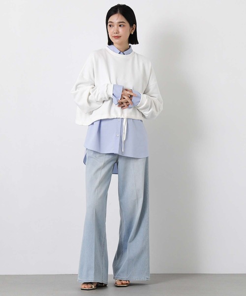 Healthy denim(ヘルシーデニム)の「WildGinger(デニムパンツ・レディース・ブルー系・23/24/25)」の2枚目の写真