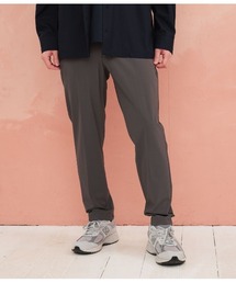 Park Slope NEWYORKER（パークスロープニューヨーカー）の「【撥水・接触冷感・洗える・ストレッチ・セットアップ可・ウエストゴム】ストレッチサイドシャーリングパンツ（スラックス）」