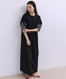 ADAM ET ROPE' | 【WEB限定】ハーフZIPコクーンワンピース(ワンピース)