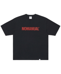 NM TEXT LOGO T-SHIRT - BLACK