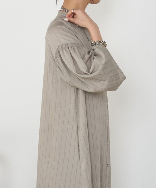 Jena espace merveilleux（ジェナ　エスパスメルヴェイユ）の「ストライプワンピ（ワンピース・レディース・アイボリー・FREE）」の5枚目の写真