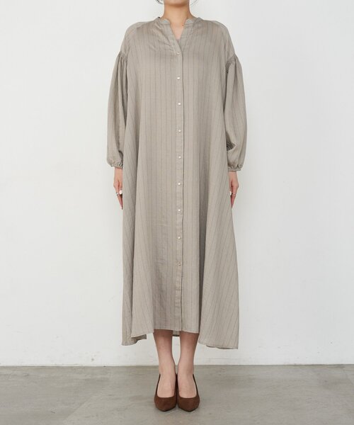 Jena espace merveilleux（ジェナ　エスパスメルヴェイユ）の「ストライプワンピ（ワンピース・レディース・アイボリー・FREE）」の8枚目の写真