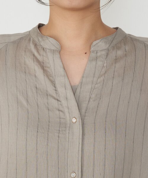 Jena espace merveilleux（ジェナ　エスパスメルヴェイユ）の「ストライプワンピ（ワンピース・レディース・アイボリー・FREE）」の11枚目の写真