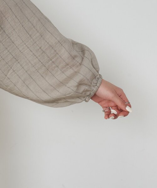 Jena espace merveilleux（ジェナ　エスパスメルヴェイユ）の「ストライプワンピ（ワンピース・レディース・アイボリー・FREE）」の15枚目の写真