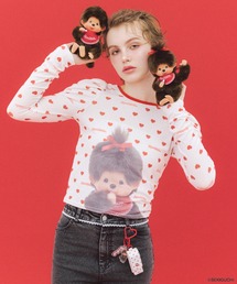 Heather | 【モンチッチ×Heather】ハートシアーTEE 659562(Tシャツ/カットソー)