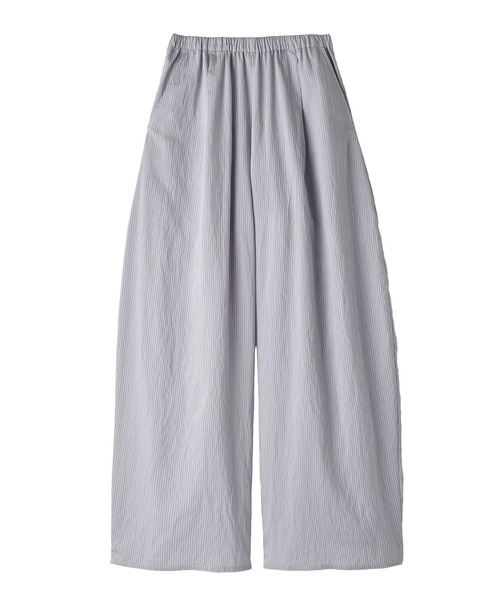 AKTE(アクテ)の「タックボリュームライトパンツ(その他パンツ・レディース・ブルー系/レッド/ピンク系/ホワイト系・TALL/FREE)」の1枚目の写真