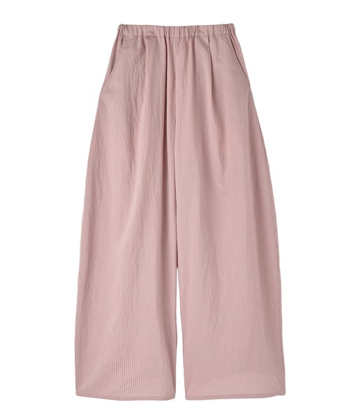 AKTE(アクテ)の「タックボリュームライトパンツ(その他パンツ・レディース・ブルー系/レッド/ピンク系/ホワイト系・TALL/FREE)」の3枚目の写真