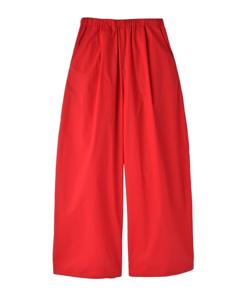 AKTE(アクテ)の「タックボリュームライトパンツ(その他パンツ・レディース・ブルー系/レッド/ピンク系/ホワイト系・TALL/FREE)」の4枚目の写真