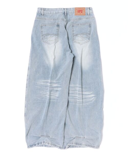 REBALANCE(リバランス)の「レトロウォッシュワイドデニムパンツ(デニムパンツ・レディース・A・X-LARGE/LARGE/MEDIUM)」の7枚目の写真