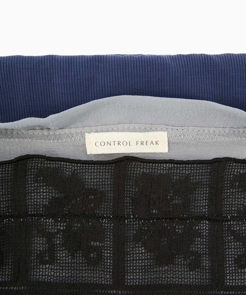 CONTROL FREAK / CTFK(コントロールフリーク)の「CONTROL FREAK(コントロールフリーク)レイヤードレースナップザック(バックパック/リュック・レディース・ブラック/ホワイト/ブラウン・FREE)」の4枚目の写真