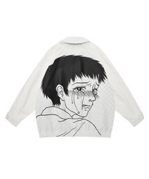 AJOBYAJO（アジョバイアジョ）の「Crying Boy Jacket [White]（ナイロンジャケット）」