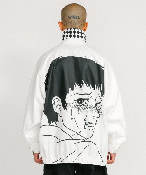 AJOBYAJO（アジョバイアジョ）の「Crying Boy Jacket [White]（ナイロンジャケット・レディース・その他・L/XL）」の10枚目の写真
