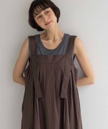 《natural by clip》コットンレイヤードタンクSET