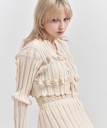 OPEN SESAME CLUB（オープンセサミクラブ）の「flow short cardigan（カーディガン/ボレロ）」