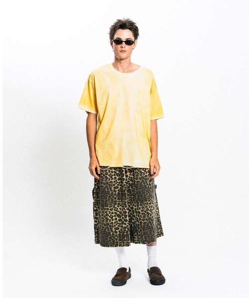 Elanque（エランク）の「fade cut-off T-shirt / カットオフダメージTシャツ（Tシャツ/カットソー・メンズ・ホワイト/イエロー/グリーン・MEDIUM/LARGE）」の21枚目の写真