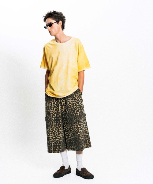 Elanque（エランク）の「fade cut-off T-shirt / カットオフダメージTシャツ（Tシャツ/カットソー・メンズ・ホワイト/イエロー/グリーン・MEDIUM/LARGE）」の22枚目の写真
