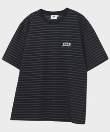 JEEP ストライプ半袖Tシャツ (JR5TSU122DG)