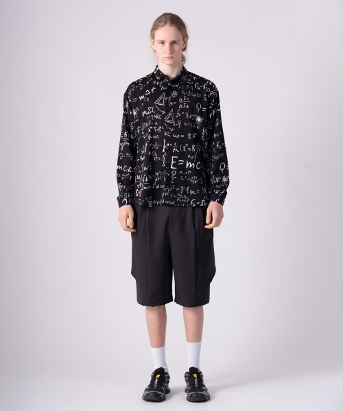 rehacer(レアセル)の「rehacer : Random Formula Shirt / ランダム フォーミュラ シャツ(シャツ/ブラウス・メンズ・ブラック・SMALL/MEDIUM/LARGE/X-LARGE)」の13枚目の写真