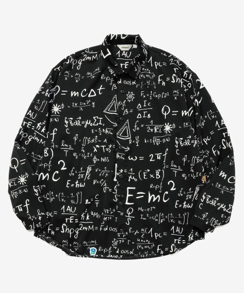 rehacer(レアセル)の「rehacer : Random Formula Shirt / ランダム フォーミュラ シャツ(シャツ/ブラウス・メンズ・ブラック・SMALL/MEDIUM/LARGE/X-LARGE)」の14枚目の写真