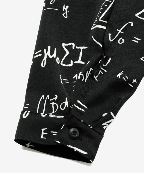 rehacer(レアセル)の「rehacer : Random Formula Shirt / ランダム フォーミュラ シャツ(シャツ/ブラウス・メンズ・ブラック・SMALL/MEDIUM/LARGE/X-LARGE)」の20枚目の写真