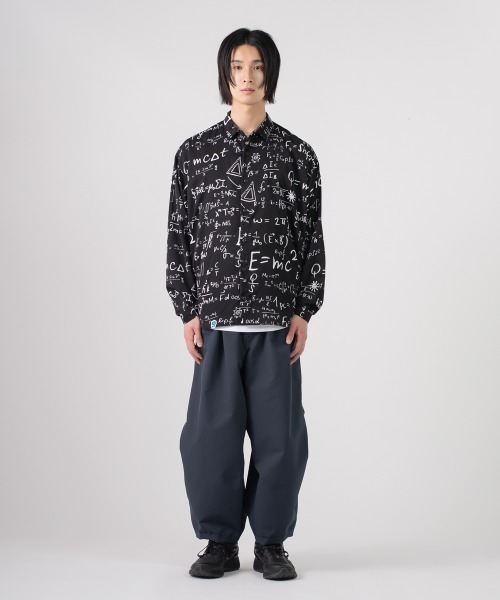 rehacer(レアセル)の「rehacer : Random Formula Shirt / ランダム フォーミュラ シャツ(シャツ/ブラウス・メンズ・ブラック・SMALL/MEDIUM/LARGE/X-LARGE)」の5枚目の写真
