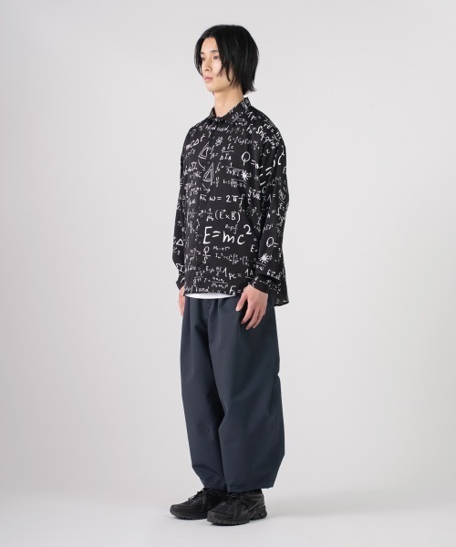 rehacer(レアセル)の「rehacer : Random Formula Shirt / ランダム フォーミュラ シャツ(シャツ/ブラウス・メンズ・ブラック・SMALL/MEDIUM/LARGE/X-LARGE)」の6枚目の写真