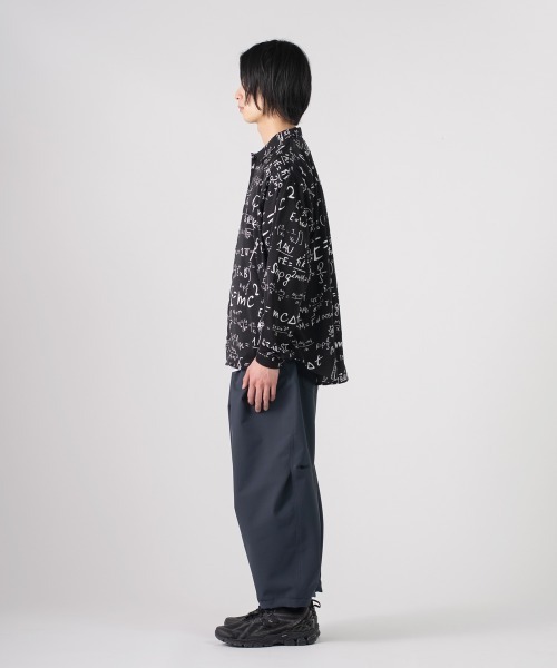 rehacer(レアセル)の「rehacer : Random Formula Shirt / ランダム フォーミュラ シャツ(シャツ/ブラウス・メンズ・ブラック・SMALL/MEDIUM/LARGE/X-LARGE)」の7枚目の写真