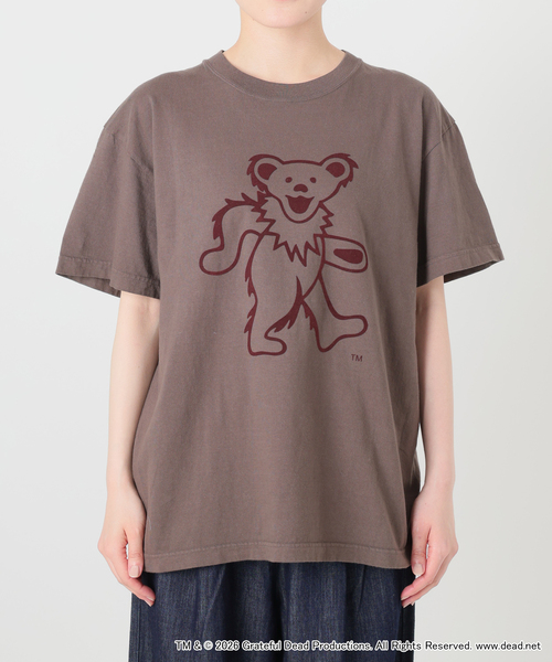 GOOD ROCK SPEED / グッドロックスピード DANCING BEAR FLOCKED PRINT