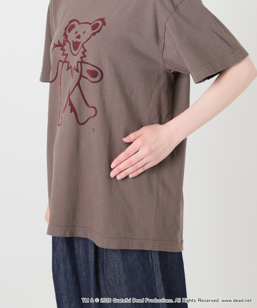 GOOD ROCK SPEED / グッドロックスピード DANCING BEAR FLOCKED PRINT
