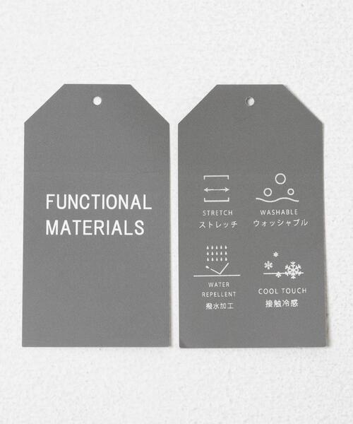 URBAN RESEARCH DOORS(アーバンリサーチドアーズ)の「2WAYランタンスリーブ ワンピース | 撥水/ウォッシャブル/アウトドア/キャンプ/雨の日/カジュアル(ワンピース・レディース・ブラック/チャコールグレー・FREE)」の7枚目の写真