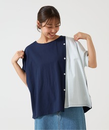 Bonjour Sagan｜ボンジュールサガンのTシャツ/カットソー（ストライプ 