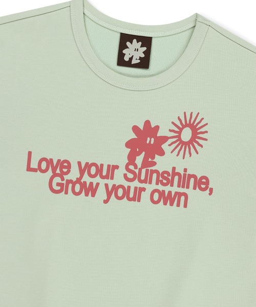SUNLOVE(サンラブ)の「W Love Your Sunshine Tee(Tシャツ/カットソー・レディース・ブルー/ライトグリーン/ホワイト/ネイビー・S/M)」の10枚目の写真