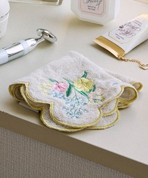 studio CLIP（スタディオクリップ）の「フラワー刺繍ブーケミニハンドタオル（ハンカチ/ハンドタオル）」