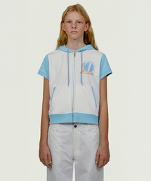 Slumber Kit Zip-Up Hoodie White