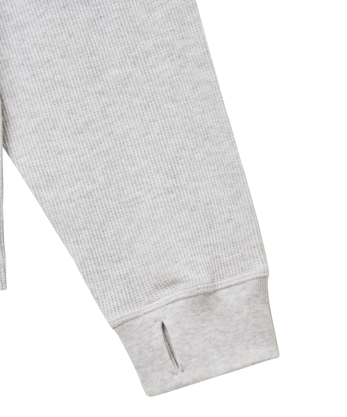 PHYPS MOTORCYCLE(フィップスモーターサイクル)の「Waffle Henry Neck Long Sleeve White(Tシャツ/カットソー・レディース・その他・LARGE/X-LARGE/SMALL/MEDIUM)」の4枚目の写真