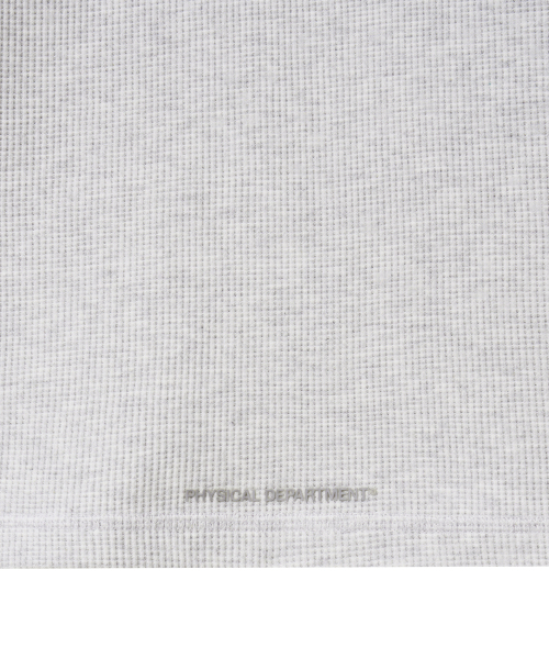 PHYPS MOTORCYCLE(フィップスモーターサイクル)の「Waffle Henry Neck Long Sleeve White(Tシャツ/カットソー・レディース・その他・LARGE/X-LARGE/SMALL/MEDIUM)」の5枚目の写真