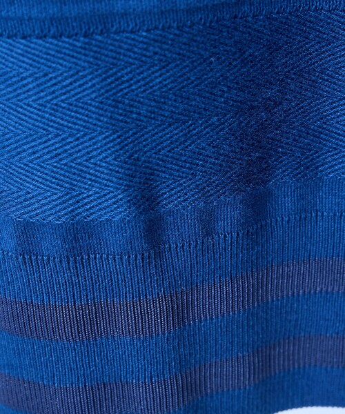 5351 POUR LES HOMMES(ゴーサンゴーイチプールオム)の「【シルケットコットン】セーターマシーン クルーネック ニットTシャツ(ニット/セーター・メンズ・ホワイト/ブラック/ブルー・50/48/46/44)」の10枚目の写真