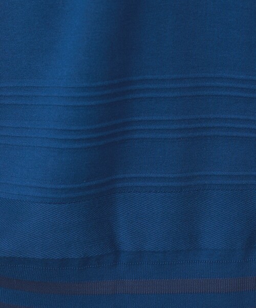 5351 POUR LES HOMMES(ゴーサンゴーイチプールオム)の「【シルケットコットン】セーターマシーン クルーネック ニットTシャツ(ニット/セーター・メンズ・ホワイト/ブラック/ブルー・50/48/46/44)」の14枚目の写真
